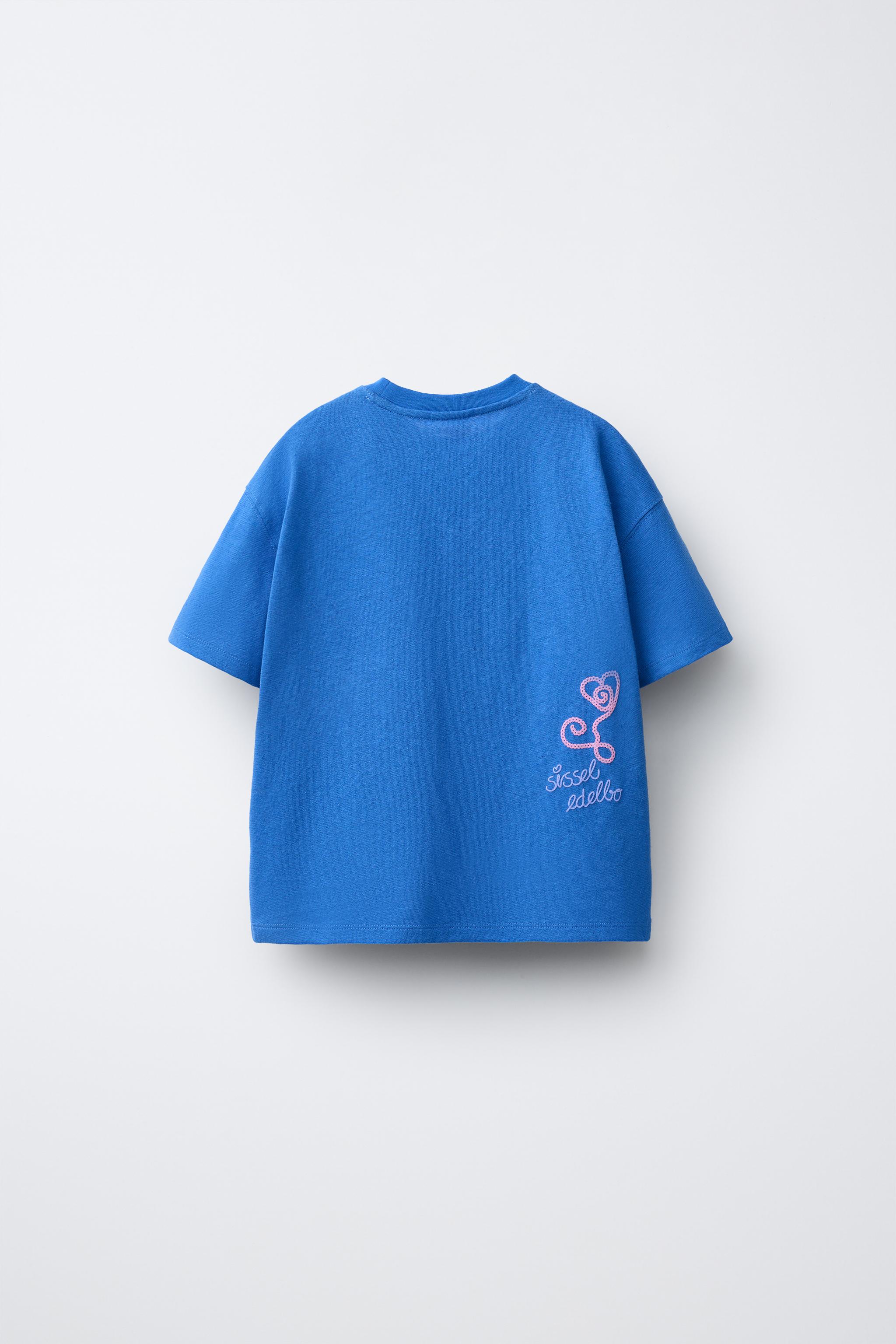 SISSEL EDELBO X ZARA KIDS EMBROIDERED T-SHIRT